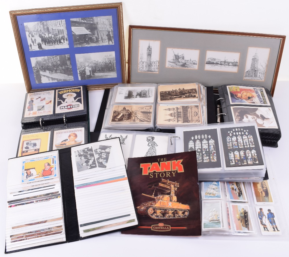 Large Quantity of Postcards & Cigarette Cards