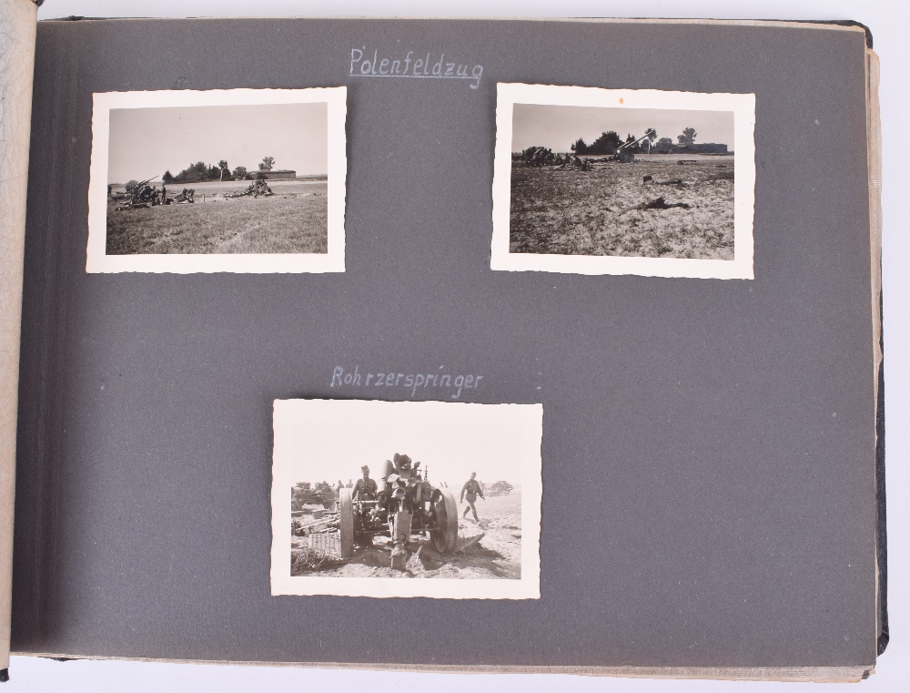 WW2 German Photograph Album Detailing the Polish Campaign 1939-1940 - Image 3 of 6