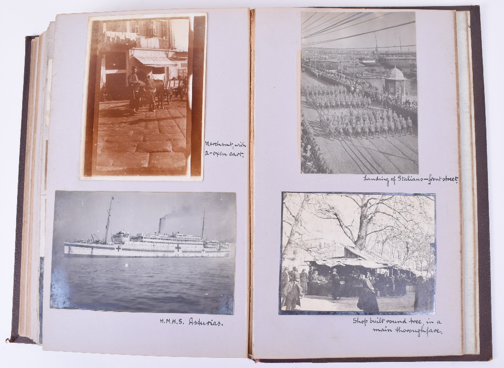 Very Interesting Great War Photograph Album and Scrap Album of the Canadian Army Medical Corps in Sa - Image 22 of 29