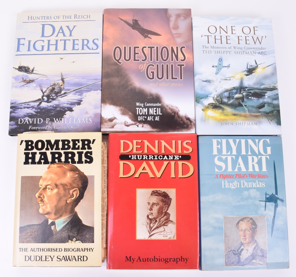 5x Signed Aviation Interest Hardback Books