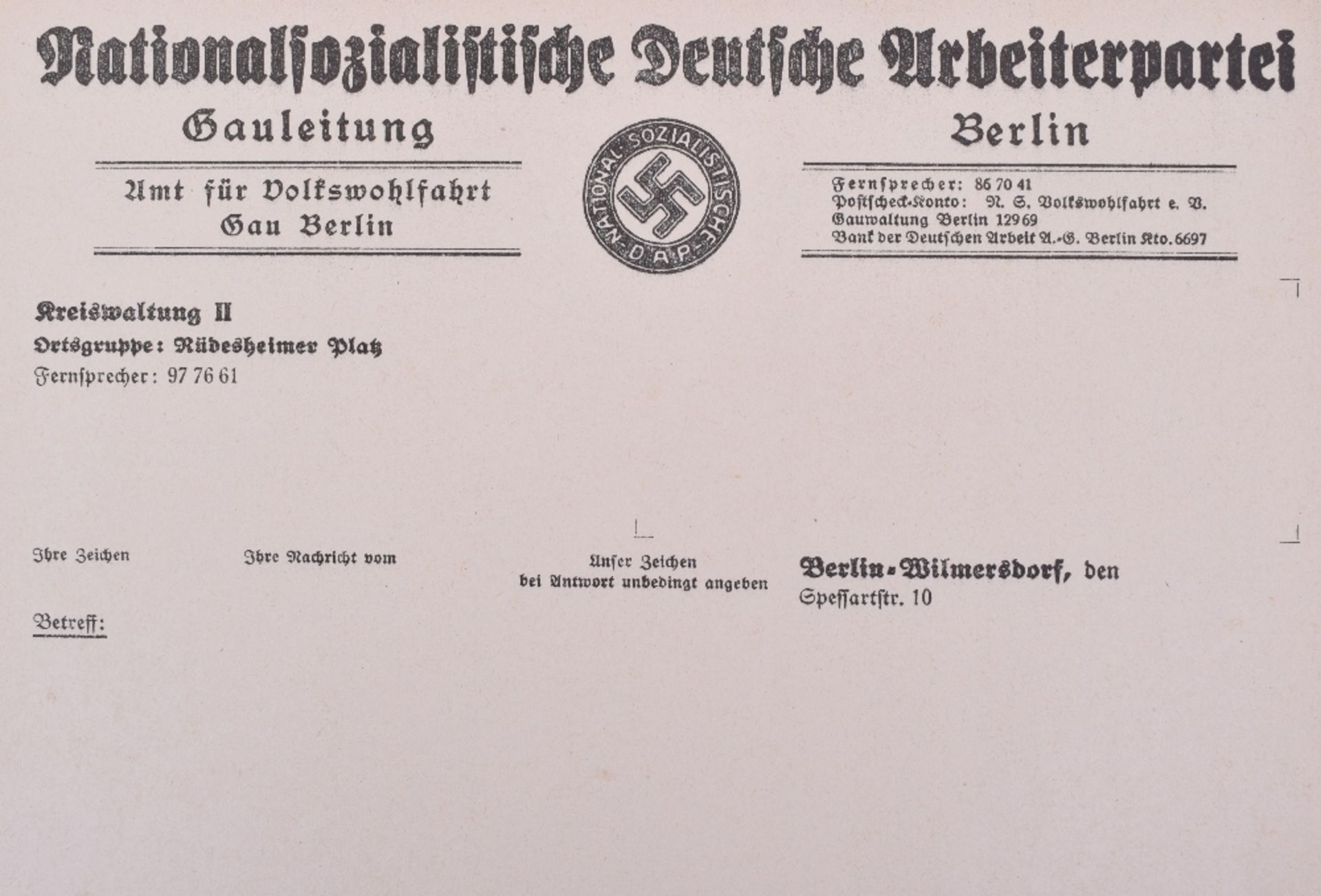 WW2 German / Third Reich Ephemera - Image 2 of 10