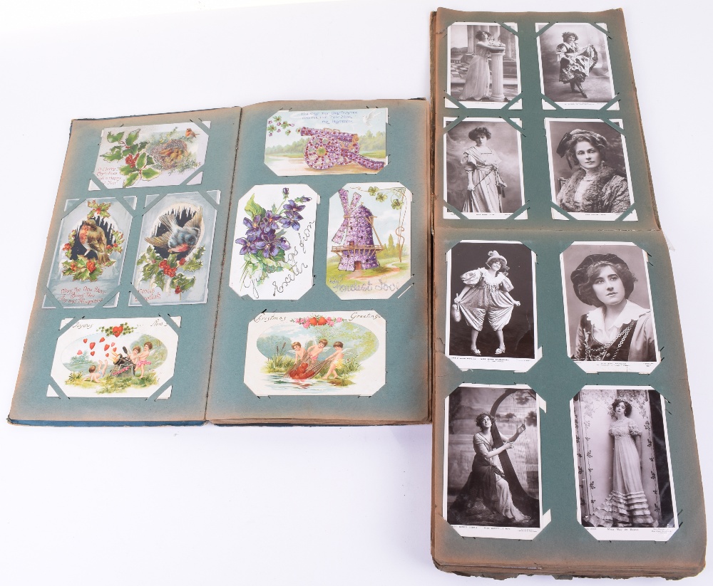 2x Albums of Victorian and Edwardian Postcards