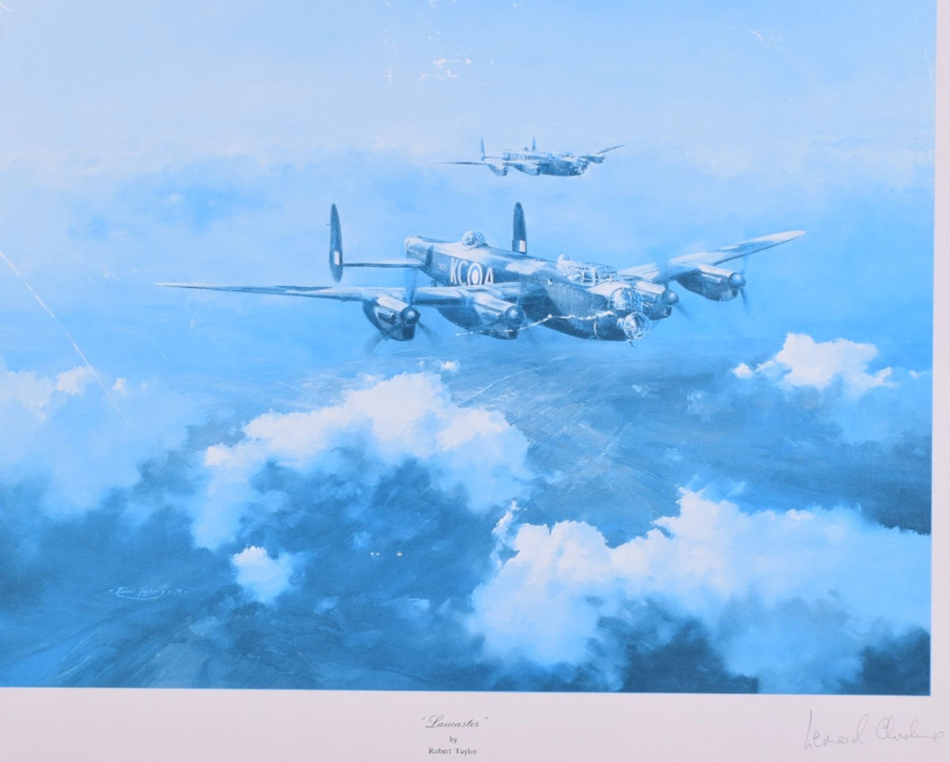 5x Signed Aviation Prints - Image 9 of 10