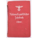 Third Reich NSDAP Year Book / Diary 1941