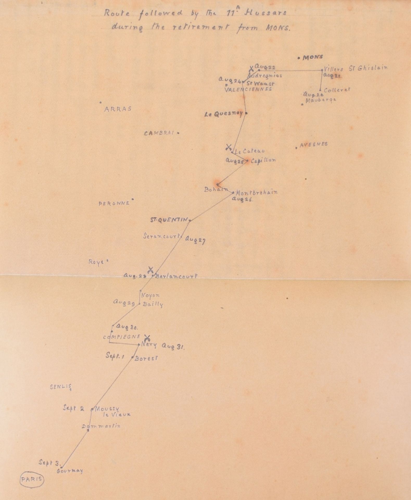 Outstanding Great War and Irish Troubles Handwritten Diary Covering the Period 1914-1921 Compiled by - Image 5 of 9