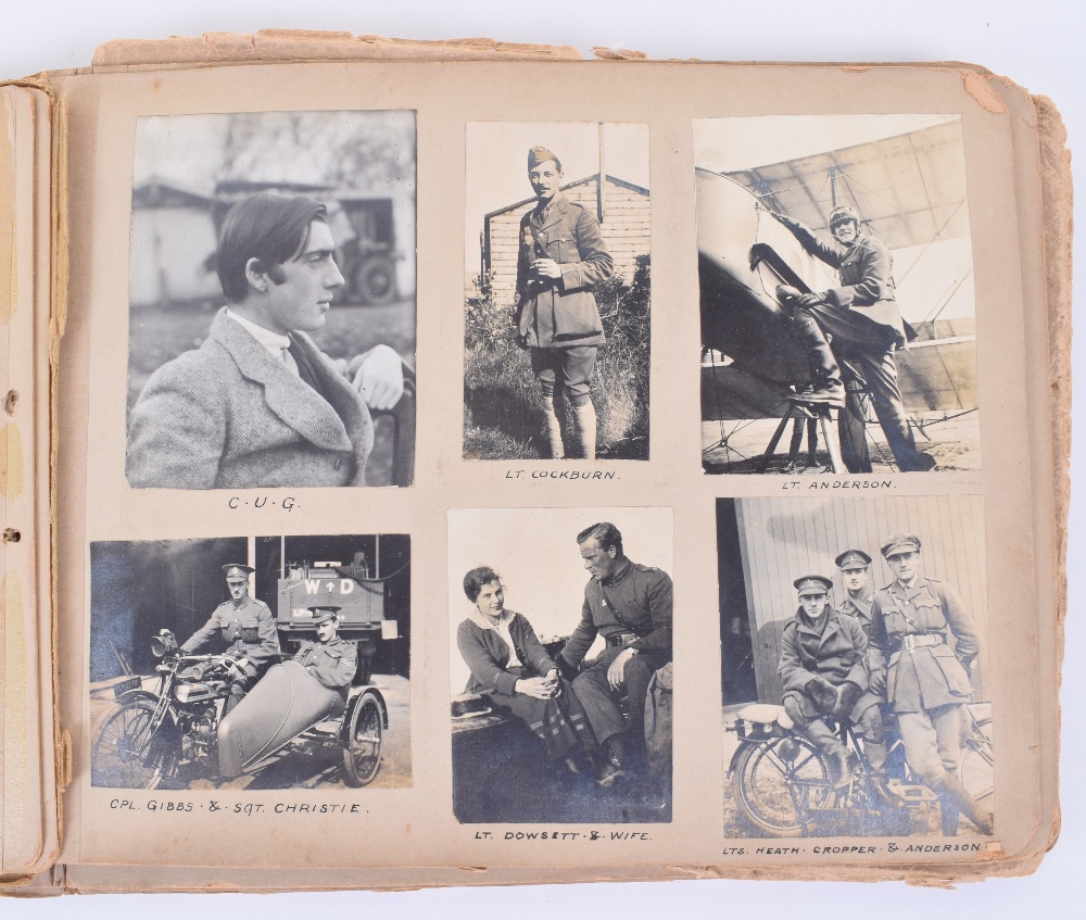 Important Photograph Album of a WW1 Royal Flying Corps Home Defence Squadron - Image 21 of 38