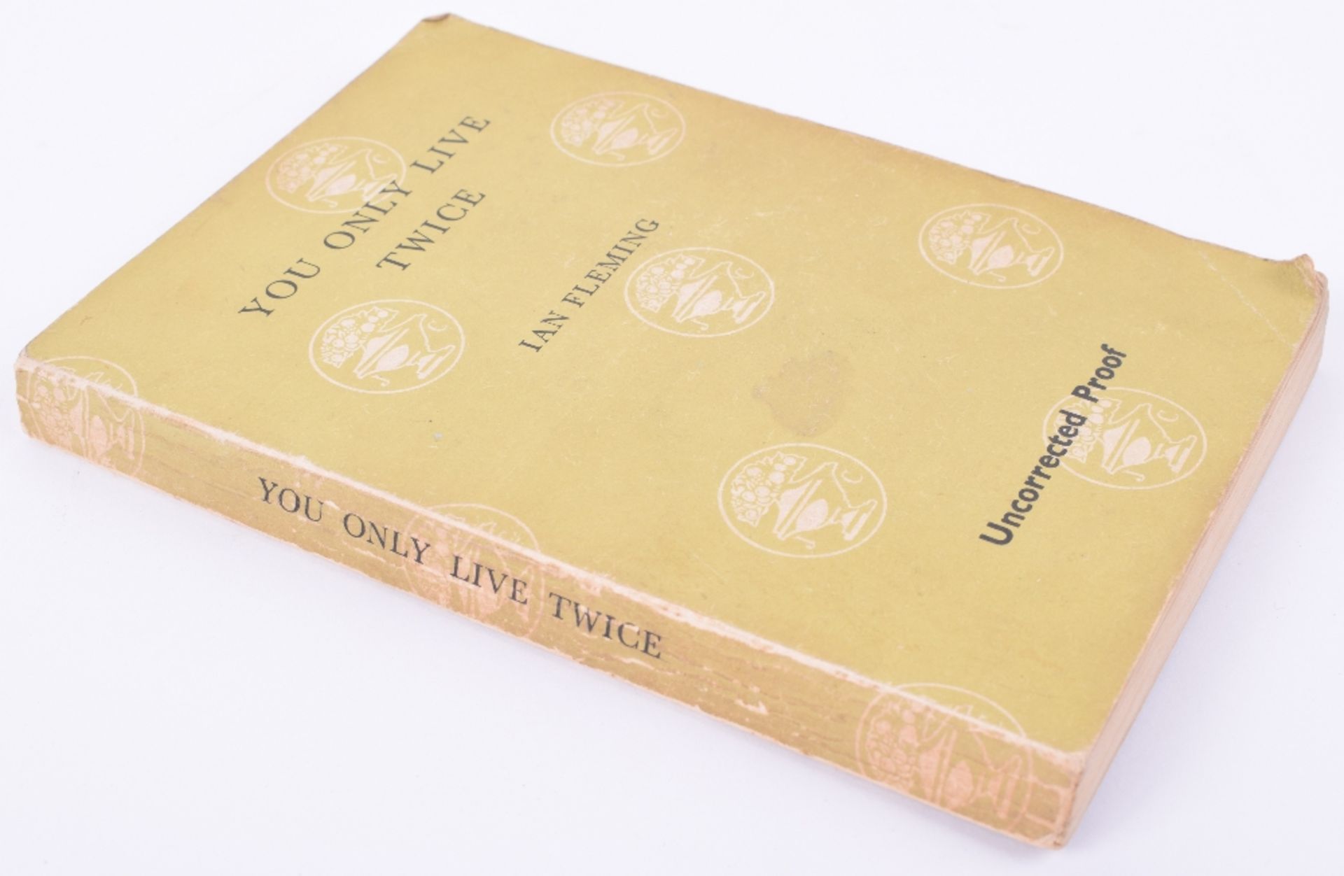 Rare Ian Fleming, James Bond You Only Live Twice, Uncorrected Proof dated 1964 - Image 2 of 2