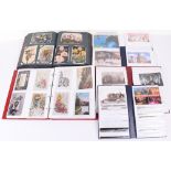 7x Albums of Mixed Postcards
