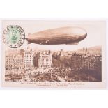 Selection of Postcards of Graf Zeppelin and Airship Interest