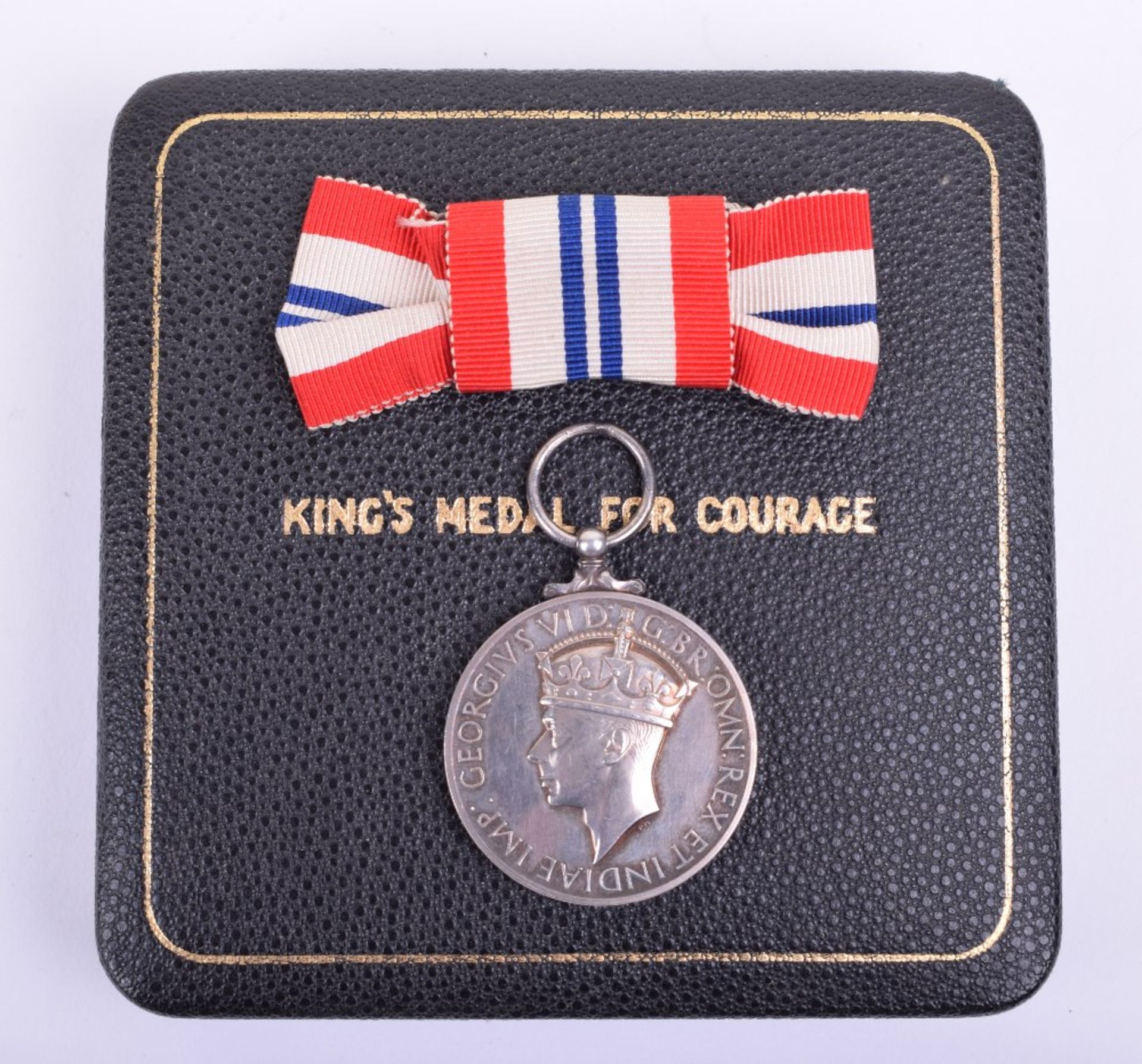 WW2 British Kings Medal for Courage