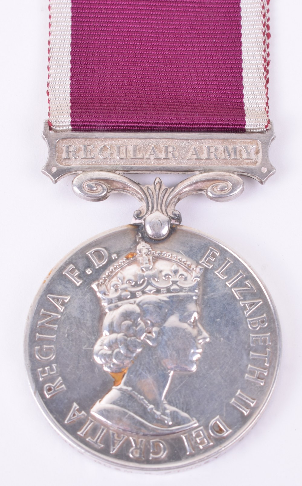 Elizabeth II Regular Army Long Service Good Conduct Medal Scots Guards