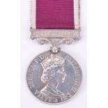 Elizabeth II Regular Army Long Service Good Conduct Medal Scots Guards