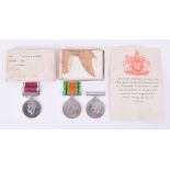 Household Cavalry The Life Guards Long Service and Good Conduct Medal Pair