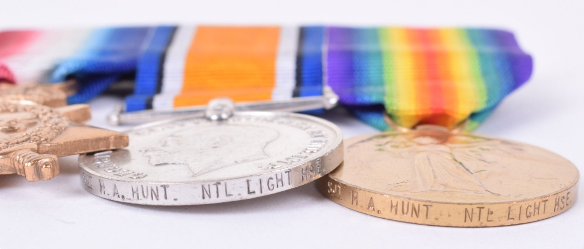 WW1 South African Natal Light Horse Medal Trio - Image 2 of 4