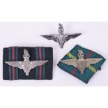 3x Variations of EIIR Parachute Regiment Beret Badges