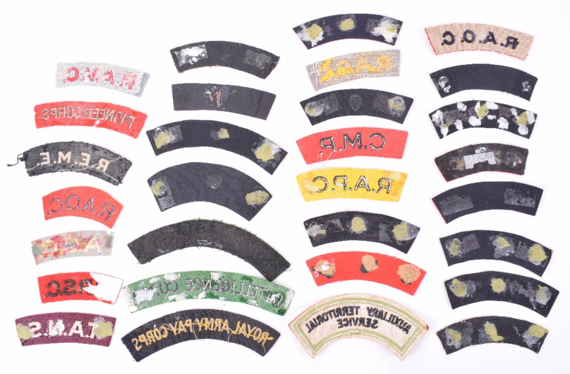 Quantity of Corps Cloth Shoulder Titles - Image 2 of 2