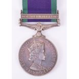 Elizabeth II General Service Medal (1962) Royal Electrical & Mechanical Engineers