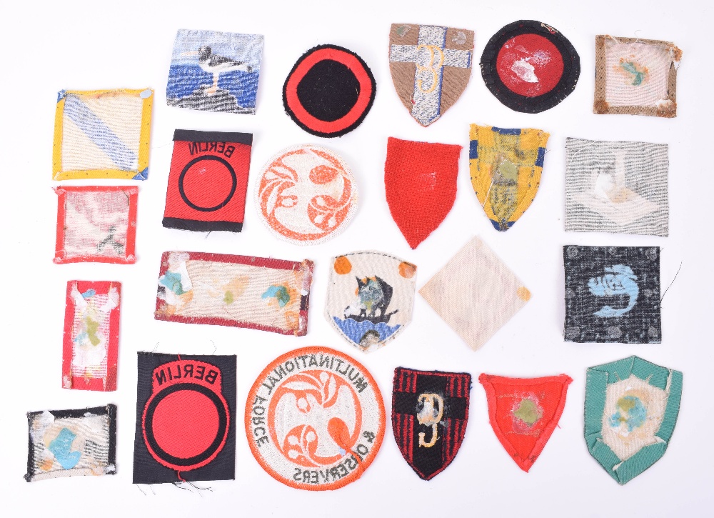 Selection of British Cloth Formation Signs - Image 2 of 2