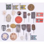 Grouping of Third Reich WHW, Rally Badges & Pin Badges