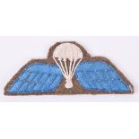 WW2 Far East Made British Parachute Qualification Wing