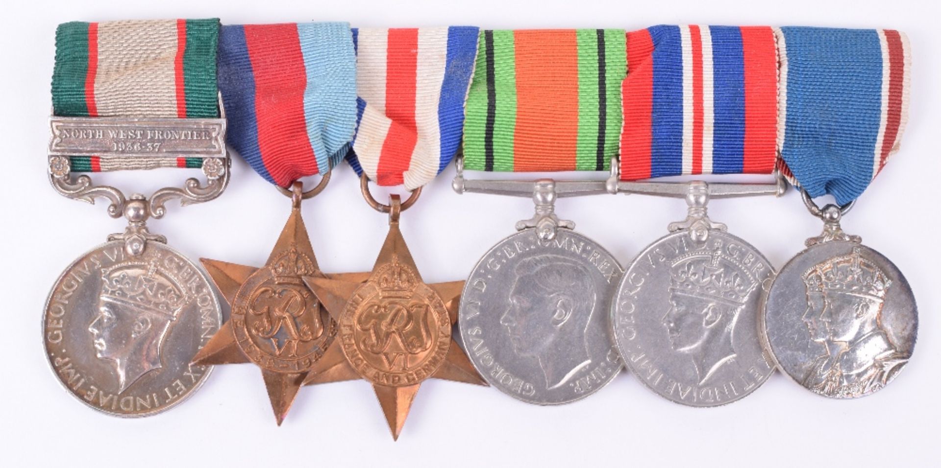 North West Frontier and WW2 Campaign Medal Group of Six to the Green Howards