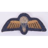 Scarce Early Royal Air Force Parachute Qualified Jump Wing