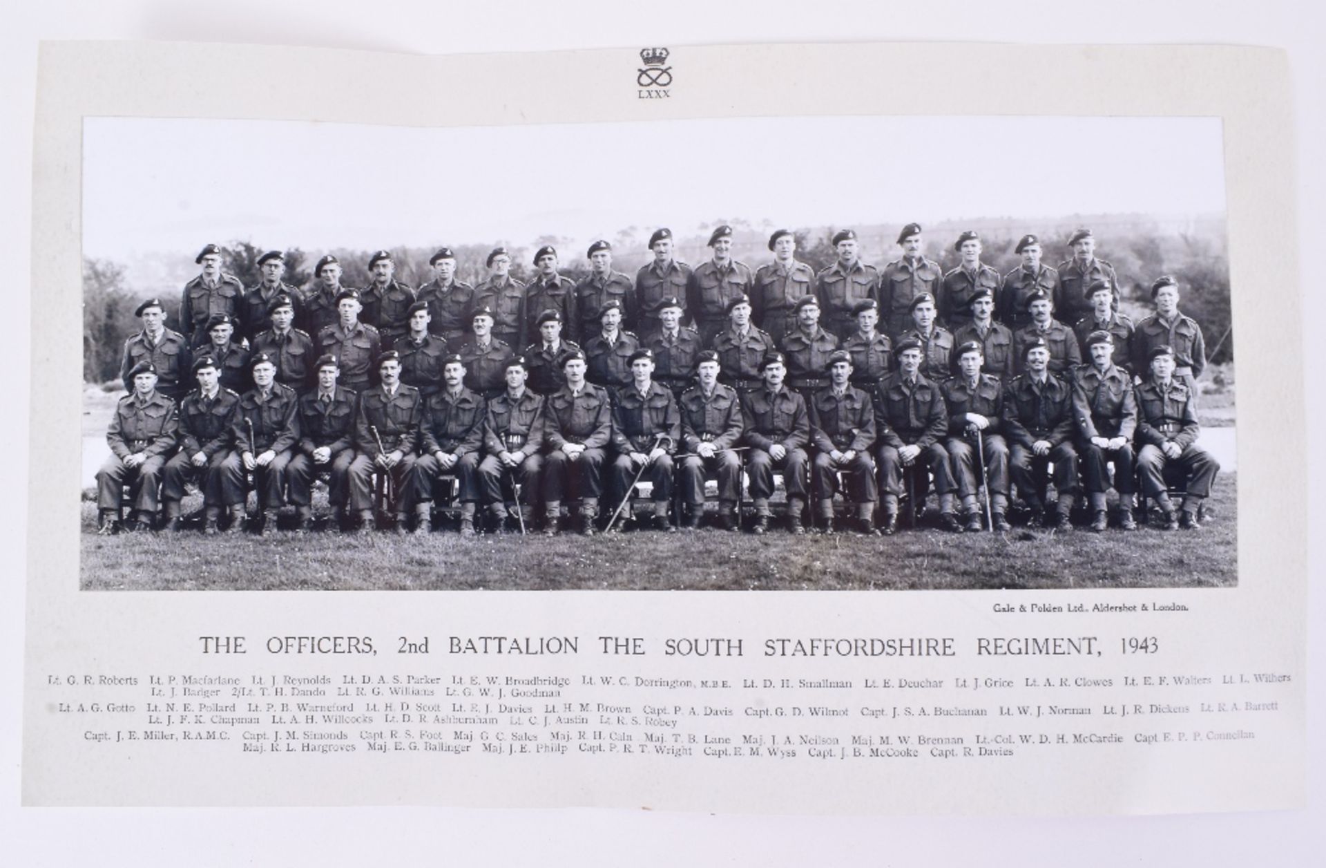 A Fine WW2 Airborne Operations Military Cross (MC) Group of Five Awarded to Lieutenant George Willie - Image 10 of 10