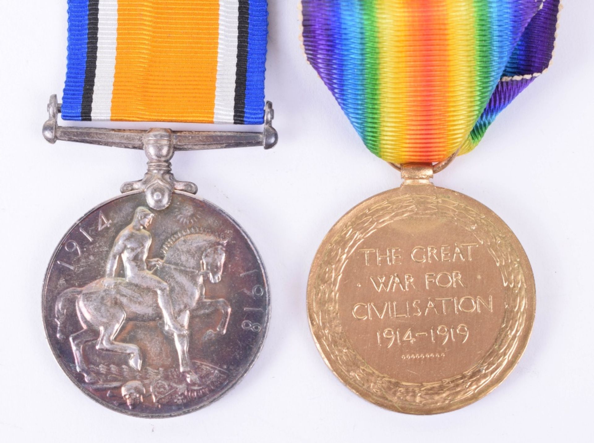 Great War Medal Pair Royal Naval Volunteer Reserve - Image 3 of 3