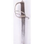 George V Royal Artillery Officers Sword with Patent Solid Hilt by Henry Wilkinson, Pall Mall, London