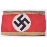 Scarce Early NSDAP / SA Leaders Armband