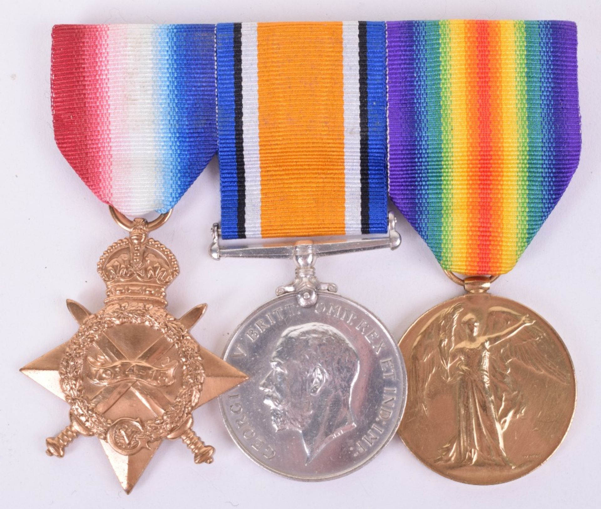 WW1 South African Natal Light Horse Medal Trio