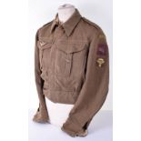 WW2 Free French Paratroopers Battle Dress Blouse