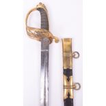 British 1845 Pattern Infantry Officers Sword