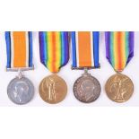 2x Great War Campaign Medal Pairs
