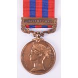 Victorian Indian General Service Medal 1854-95 to Native Serving with the 1st Battalion Royal Welsh