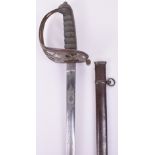 British 1827 Pattern Victorian Officers Sword of the London Rifle Brigade