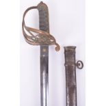 1845 Pattern Infantry Officers Sword by Henry Wilkinson Pall Mall London No.10698