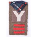 WW2 British Battle Dress Combination Insignia 5th Division 17th Brigade 6th Battalion Seaforth Highl