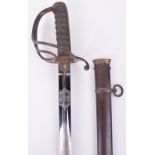 1821 Pattern British Cavalry Officers Sword of the West Somerset Yeomanry Cavalry by Henry Wilkinson