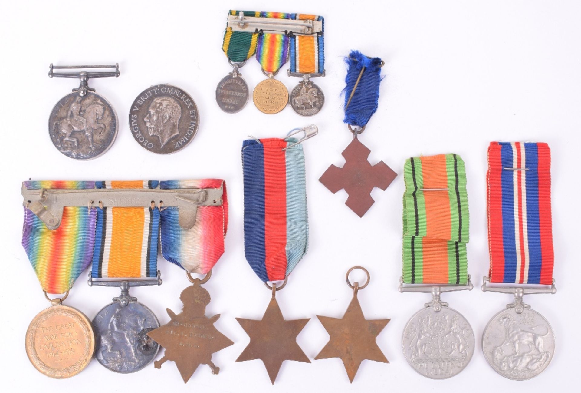 WW1 1914-15 Star Medal Trio Army Service Corps - Image 4 of 4