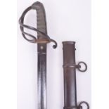 Scarce 1821 Pattern Light Cavalry Officers Undress Sword