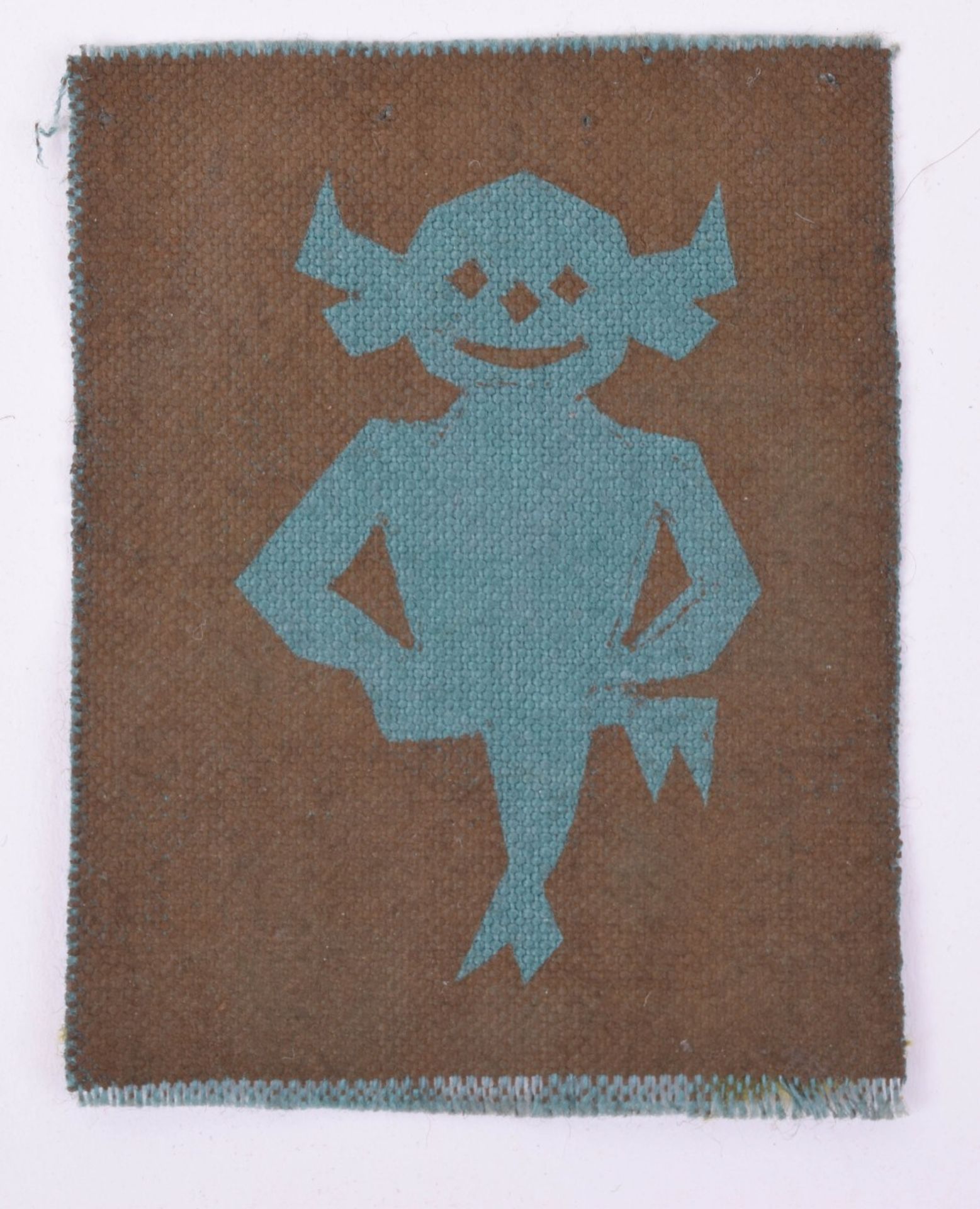 Lincolnshire Home Guard Cloth Formation Sign