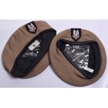 2x 1990’s Period Special Air Service (S.A.S) Berets