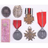 Grouping of Third Reich Medals and Awards