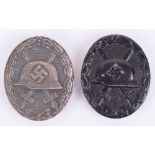 Third Reich Issue Silver Grade Wound Badge