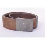 Saxon Enlisted Mans Combat Belt and Buckle