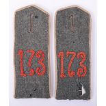 Regiment 173 Enlisted Mans Shoulder Boards