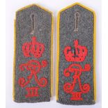 Prussian Grenadier Regiment No.11 Enlisted Mans Shoulder Boards