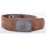 Bavarian Enlisted Mans Combat Belt and Buckle