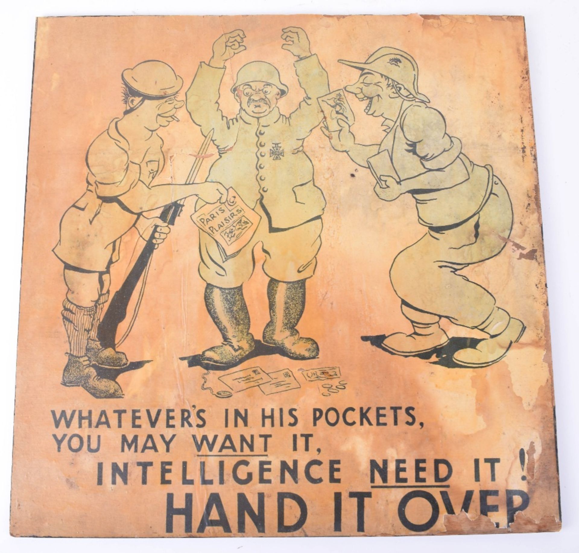 Allied Propaganda Poster